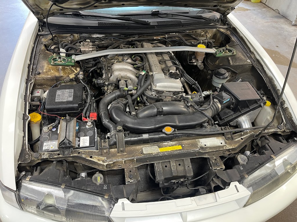 1998 Nissan 240SX - Engine Before Dry Ice Cleaning